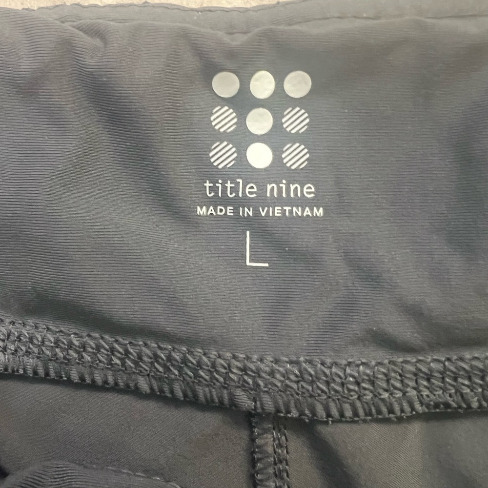 Title nine Gray Athletic Performance Shorts - Picture 3 of 8